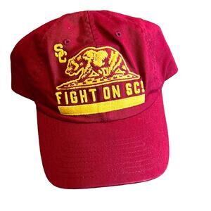 Vintage fight on SC! University of Southern California hat